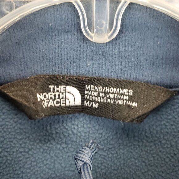 The North Face Full-Zip Blue Jacket Lightweight Fleece-Lined Mens M - Picture 10 of 10
